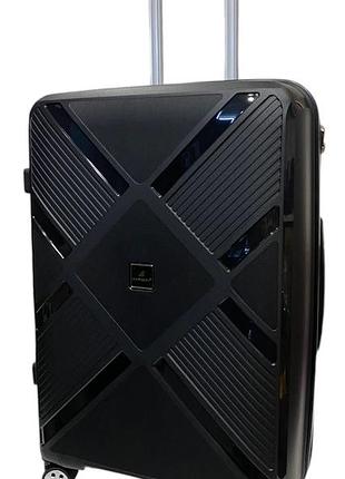 Чемодан madisson snowball 53103 цвет черный размер средний m
