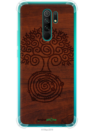 Чехол на xiaomi redmi 9 узор дерева "4119sp-2019-8094", чехол для телефона