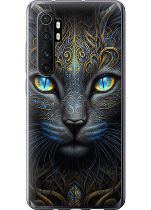Чехол на xiaomi mi note 10 lite кошка "5548u-1937-851"