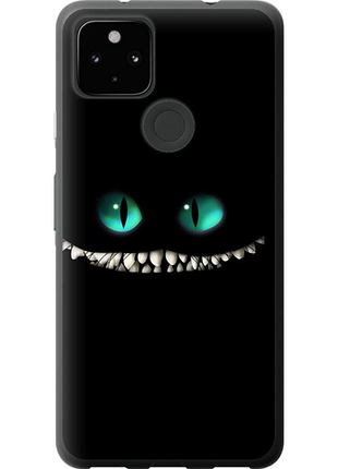 Чехол на google pixel 5a чеширский кот "689u-2286-851"