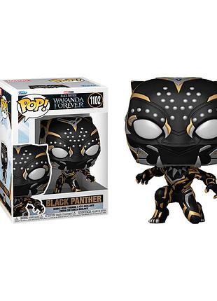 Фигурка фанко поп марвел черная пантера funko pop marvel black panther 10 см m bp 1102