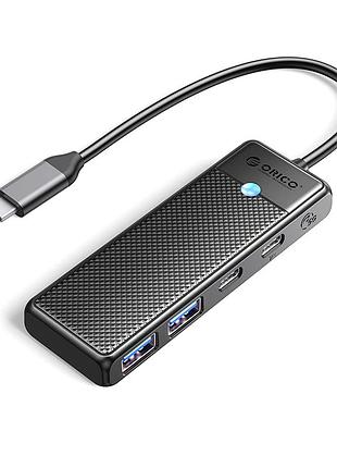 Usb-хаб orico papw series 4-port usb3.0 (papw2ac-c3-015-bk-ep)