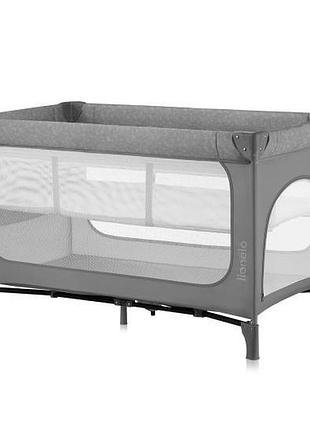 Манеж-кровать lionelo jasmin easy fold grey stone