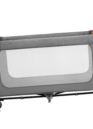 Манеж-кровать lionelo jasmin easy fold grey stone 2