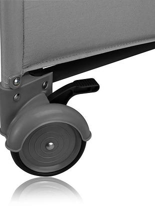 Манеж-кровать lionelo jasmin easy fold grey stone 4