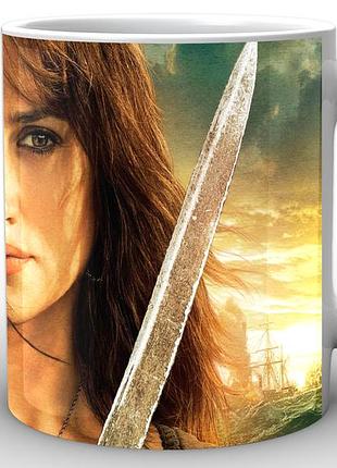 Кружка geekland белая pirates of the caribbean пираты карибского моря анжелика pc.02.009