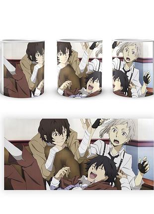 Кружка geekland bungou stray dogs проза бродячих псів дазай ацуши рампо bsd 16
