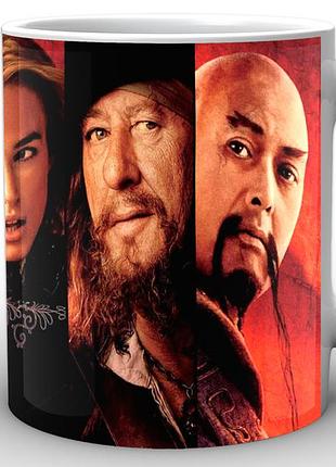 Кружка geekland белая pirates of the caribbean пираты карибского моря на краю света pc.02.024