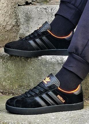 Кроссовки adidas gazelle черные адидас женские газели (размеры: 36,37,38,39,40,41) видео обзор