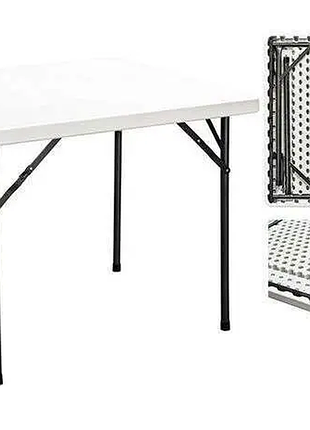 Стіл розкладний springfun, квадратний 88см, навантаження 150кг