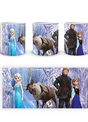Кружка geekland frozen холодное сердце эльза кристофф анна fz.002.19