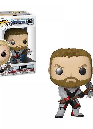 Фигурка funko pop фанко поп marvel avengers endgame thor марвел мстители тор 10 см fp m ae t 452