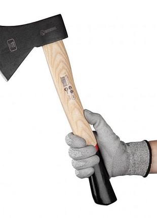Топор 800 г, ручка пекан, 48-57 hrc intertool ht-0257