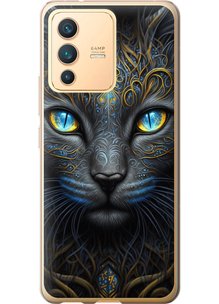 Чохол на vivo v23 кішка "5548u-2642-851"