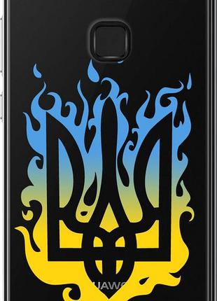 Чохол на huawei p10 lite герб v1 "5258u-896-851"