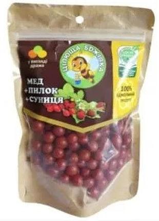 Целебная пчелка (мед+пил+ступница) 150гр