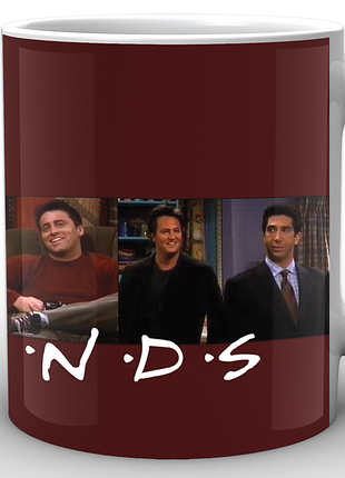 Кружка geekland белая друзья friends friends fn.02.002.897