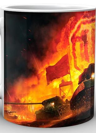Кружка world of tanks мир танков постер wt.02.005