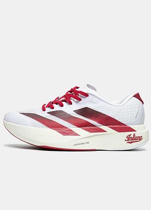 👟 кроссовки adidas adizero evo sl white red / наложка bs👟