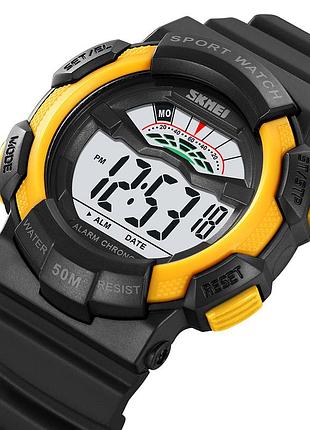Skmei 2153bkyl black-yellow 3