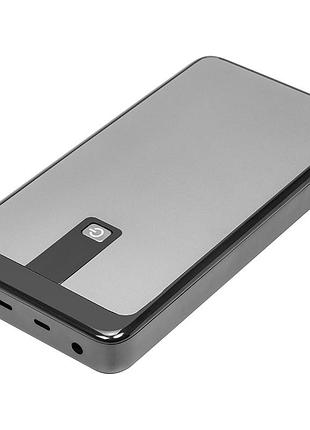 Мобильная батарея powerplant a16005 25200mah, pd 85w, dc5-20v 10 коннекторов, usb-c, usb, qc3.0