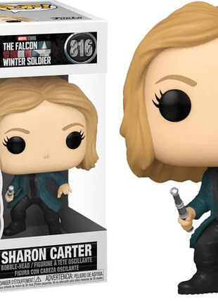Фігурка funko pop фанко поп sharon the falcon and the winter soldier шерон сокіл і зимовий солдат 10 см fws 816
