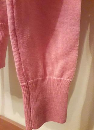 Брендовый шерстяной нежный свитер кофта джемпер uniqlo6 фото