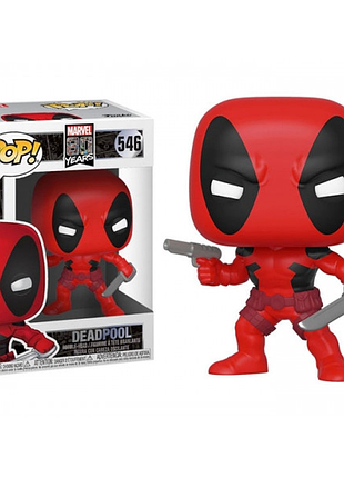 Фигурка funko pop марвел дедпул marvel deadpool 80 years 10 см fp m d 546
