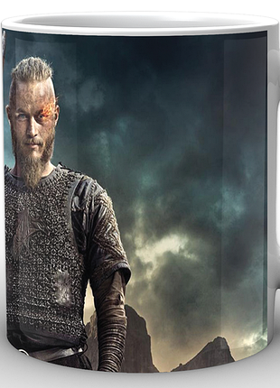 Кружка geekland белая викинги vikings рагнат vk.02.007