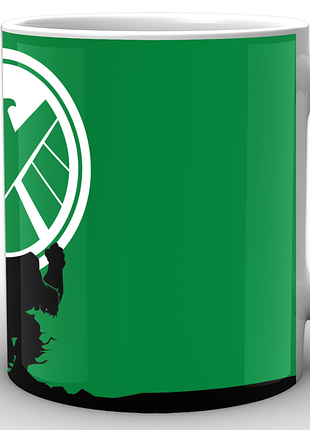 Кружка geek land халк hulk логотип hu.02.040
