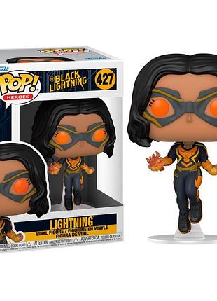 Фігурка funko pop фанко поп дс чорна блискавка блискавка dc black lightning lightning 10 см dc bl l 427