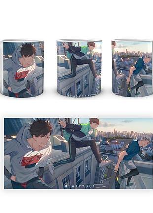 Кружка geekland haikyu!! волейбол куроо ойкава бокуто hk 001.14
