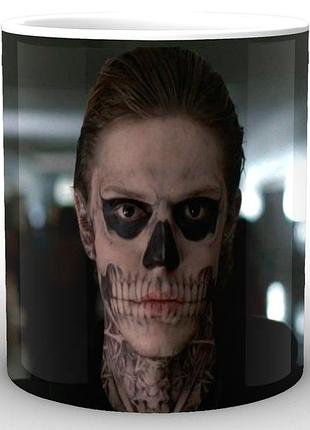 Кухоль geekland білий american horror story американська історія жахів тейт ah.02.002