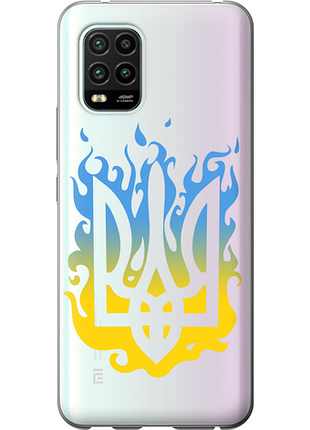 Чохол на xiaomi mi 10 lite герб v1 "5258u-1924-851"