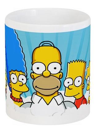 Кухоль сімпсони the simpsons сімейне фото cp 03.144