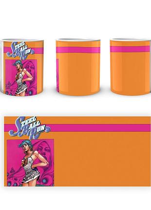 Кружка geekland jojo's bizarre adventure невероятные приключения джоджо:гонка стальной шар jjsbr 18