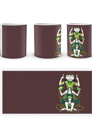 Кружка geekland jojo's bizarre adventure невероятные приключения джоджо:гонка стальной шар jjsbr 20
