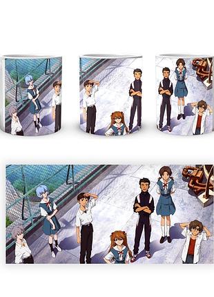 Кружка geekland evangelion євангеліон eva 002.04