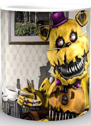 Кухоль five nights at freddys п'ять ночей з фредді постер fn.02.019