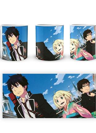 Кружка geekland blue exorcist синій екзорцист рін юкіо шійомі be 02.18