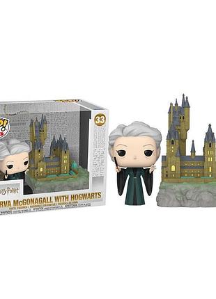 Фигурка funko pop harry potter minerva mcgonagall w/hogwarts гарри поттер минерва 15 см fp hp m h 33