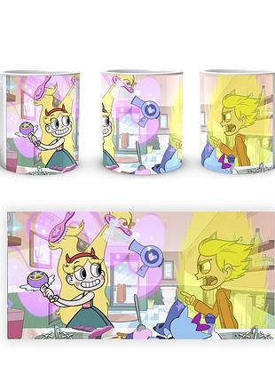 Кружка geekland стар против сил зла марко звездочка star vs the forces of evil marco star sfe 02.001