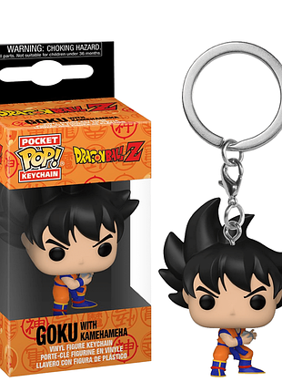 Фігурка брелок funko pop гоку камехамеха драконів перли goku with kamehameha dragon ball 4см fp kc db gk 4