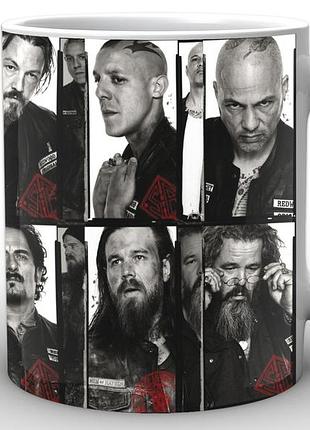 Кружка geek land белая сыны анархии sons of anarchy sons of anarchy heroes sa.002.19