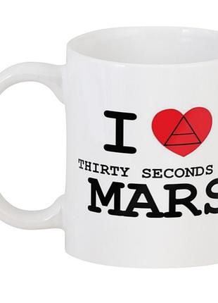 Кружка geekland 30 секунд до марса i love thirty seconds to mars tsm.01.011