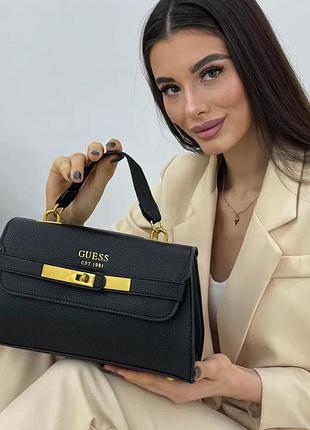 Чорна сумка під guess