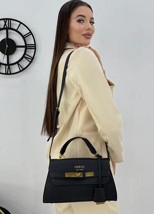 Чорна сумка під guess 2
