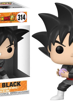 Фігурка funko pop фанко поп перли дракона гоку блек dragon ball goku black 10 см anime db gb 314