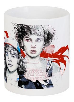 Кухоль geekland білий дуже дивні справи stranger things st.01.013