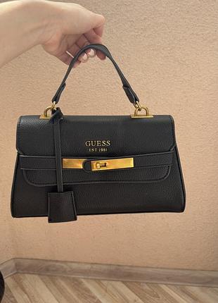 Чорна сумка під guess 4
